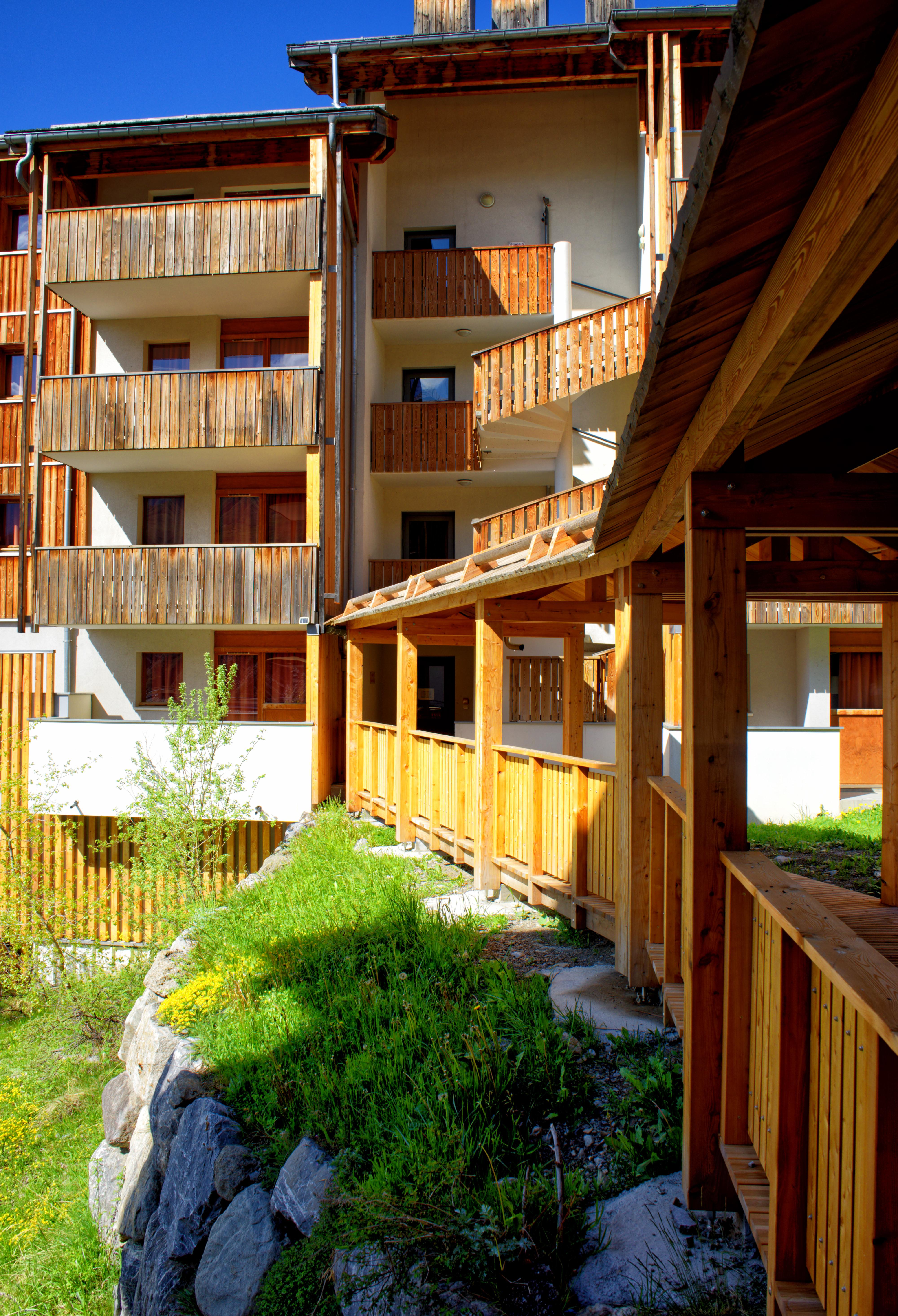 Noemys Pra Palier Lejlighedshotel Orcières Eksteriør billede